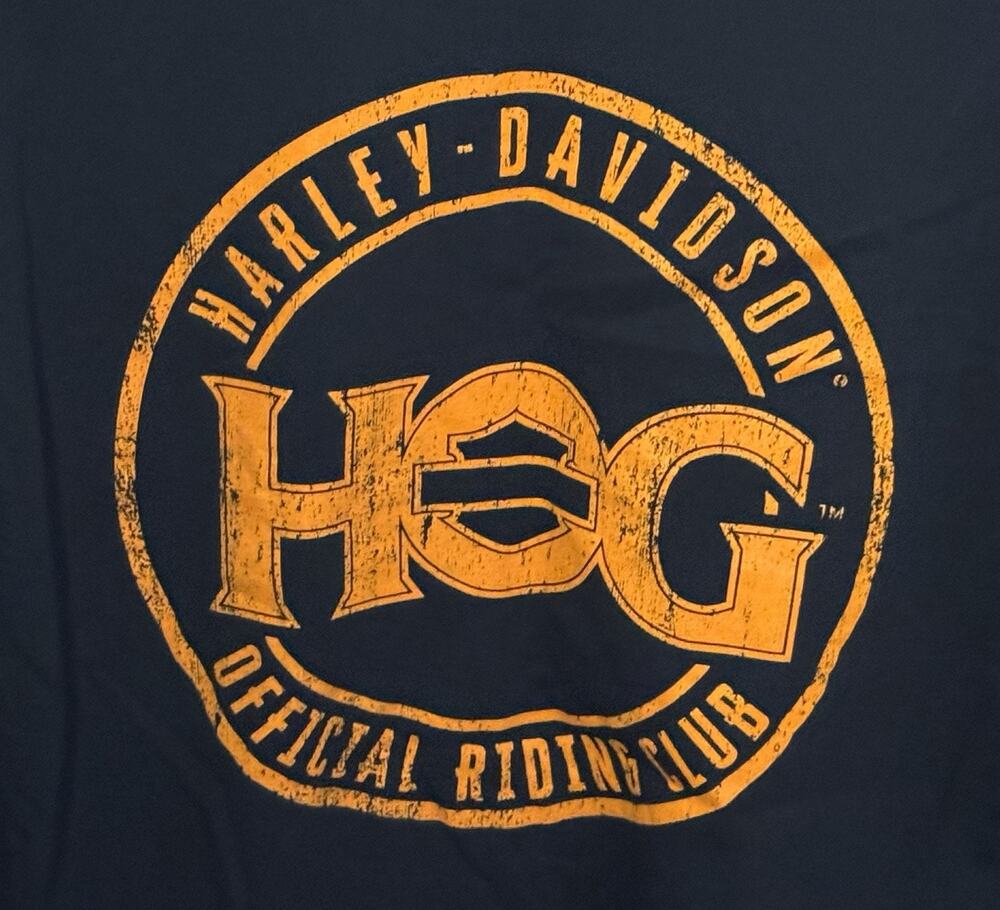 Vintage Harley-Davidson "HOG" Harley Owners Group Black T-Shirt Men's Size XL